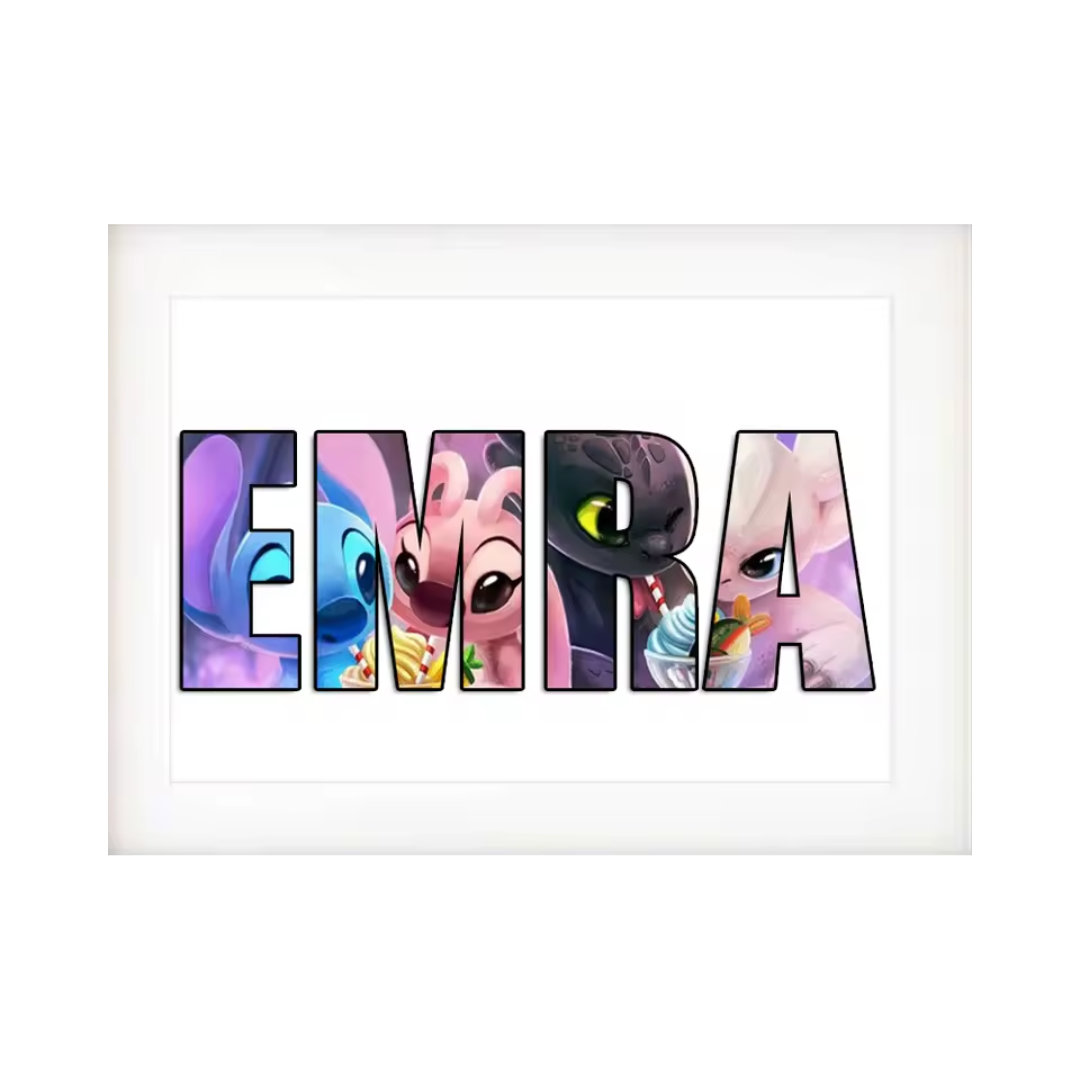 POSTER PERSONALIZADO TEMATICA 6