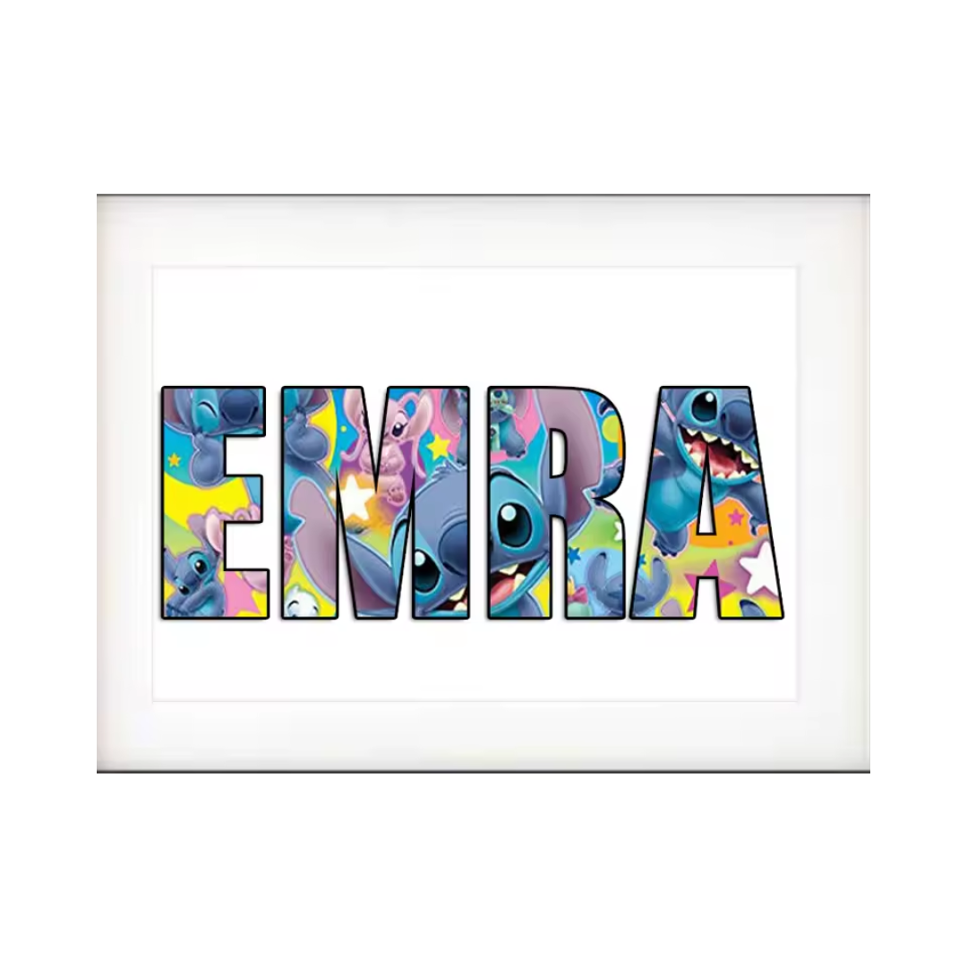 POSTER PERSONALIZADO TEMATICA 6